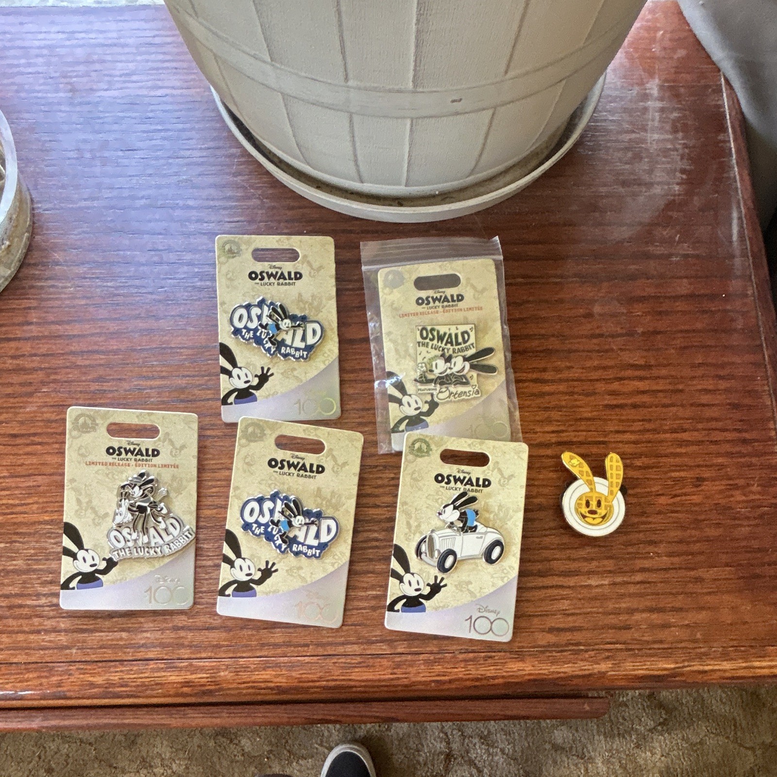 Disney Limited Release Disney 100 Oswald the Lucky Rabbit Pin Set