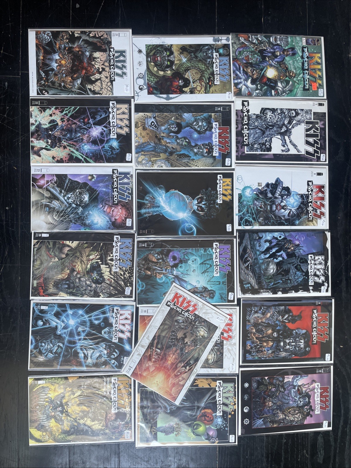 Kiss Psycho Circus Comics Lot Of 19 Kiss Psycho Circus Comics Lot Of 19