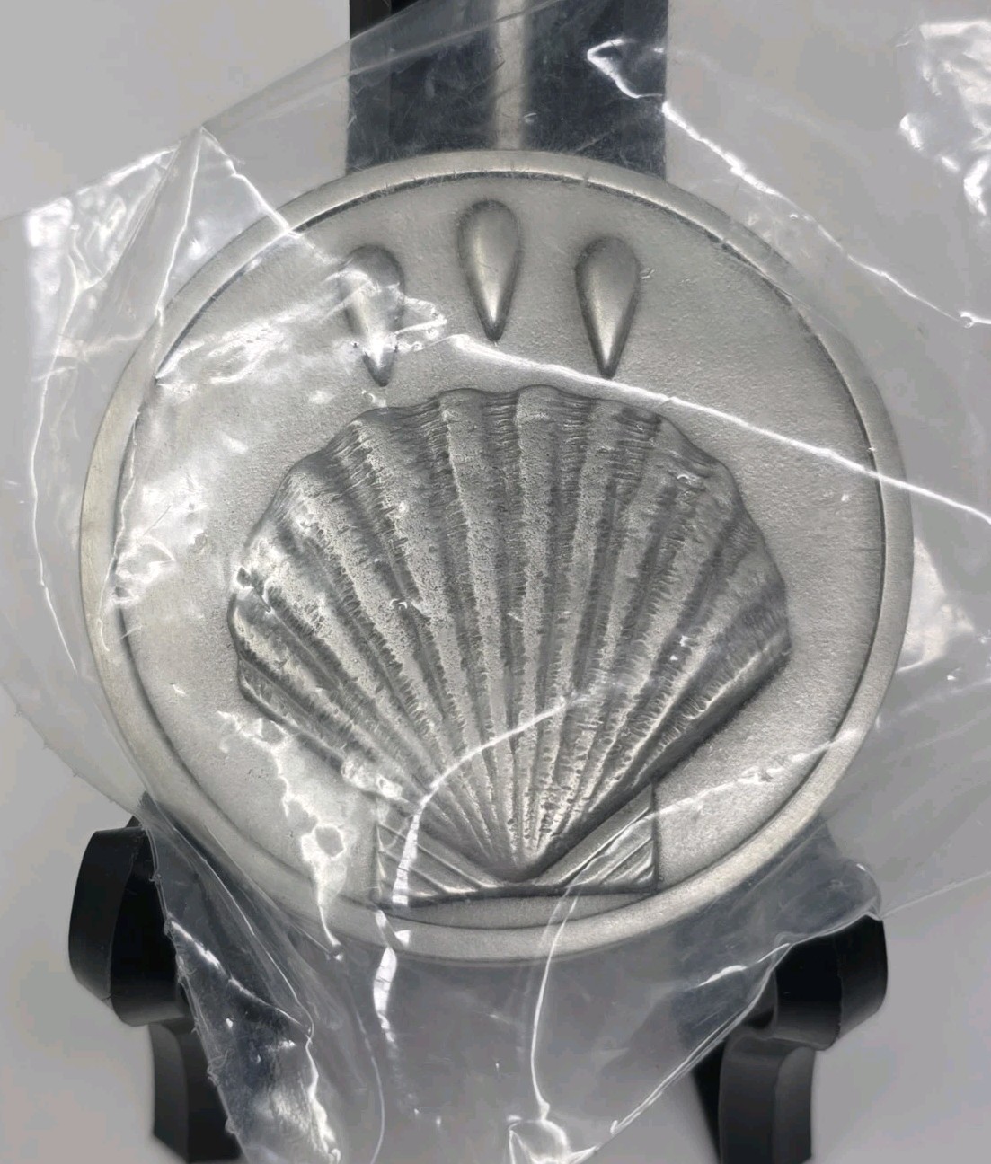 Lutheran Brotherhood Baptism Pewter Medal 3” Celebration of Your Baptism