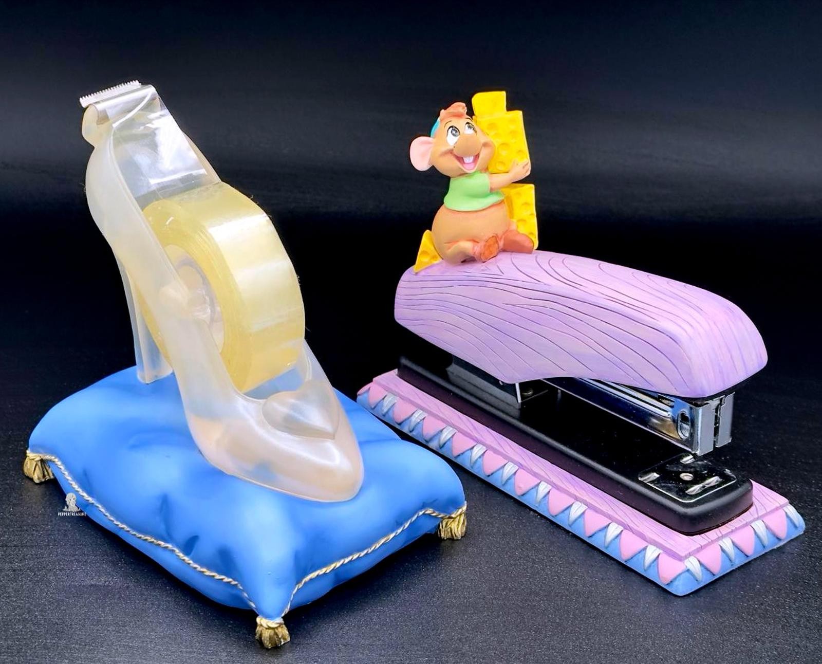 Disney Cinderella Gus Gus Cheese Stapler | Mouse Desk Figurine Office Decor.