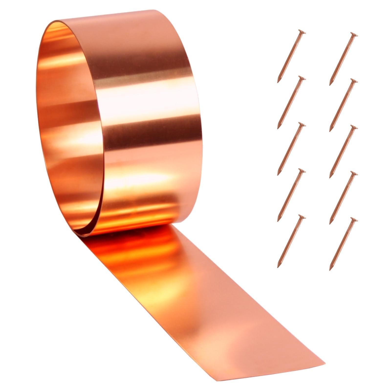 Copper Flashing 99.95% Pure - 38 Gauge 0.1mm Thick Copper Strip - Solid Coppe... Copper Flashing 99.95% Pure - 38 Gauge 0.1mm Thick Copper Strip - Solid Coppe...