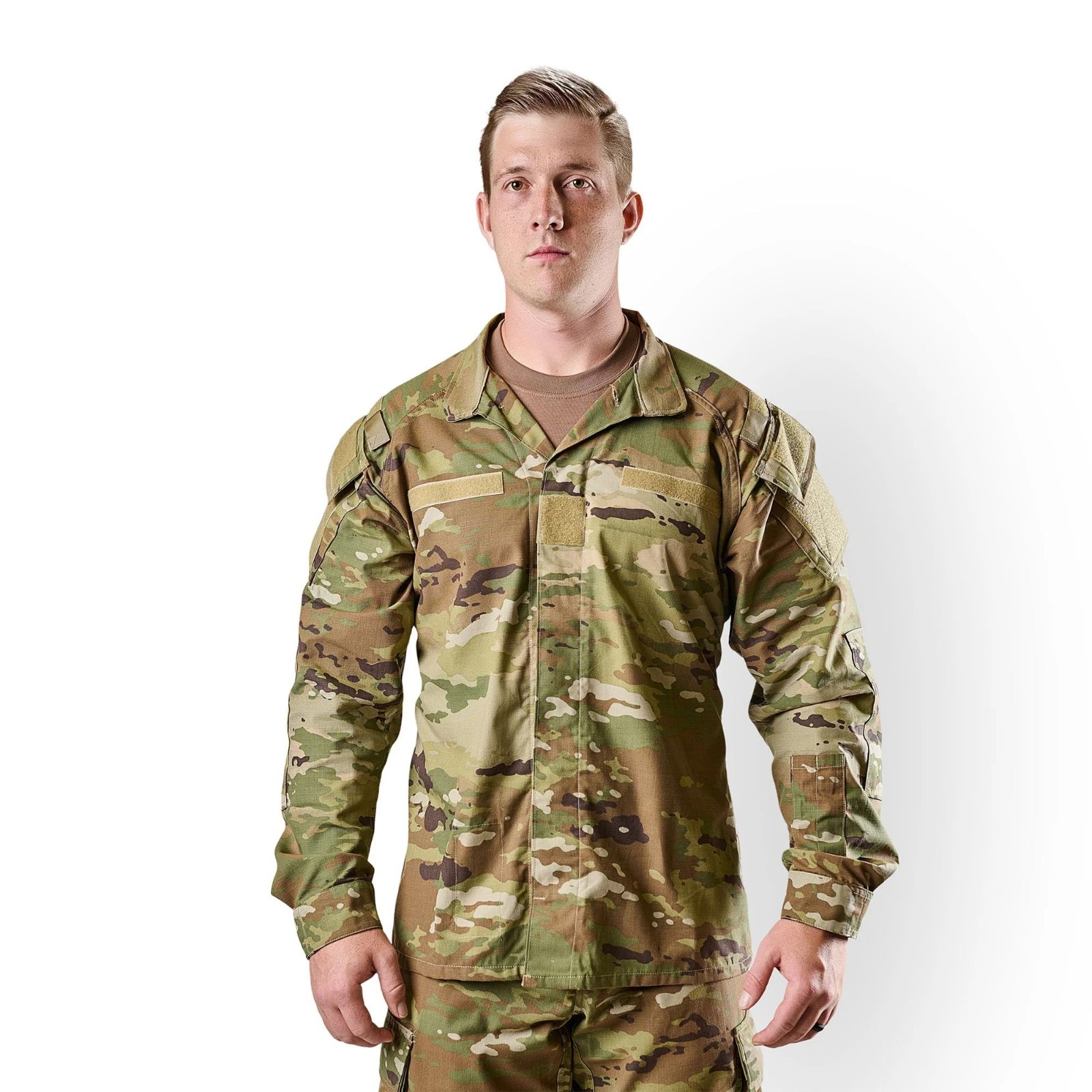 Men's Hot Weather Combat Uniform Shirt - Lightweight, Breathable, Scorpion OCP Men's Hot Weather Combat Uniform Shirt - Lightweight, Breathable, Scorpion OCP