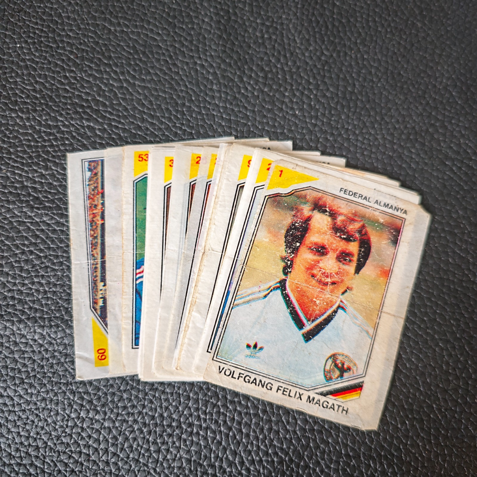 FINAL 1986 ULKER 34 INSERTS BUBBLE GUM  VERY RARE 🔥🔥🔥