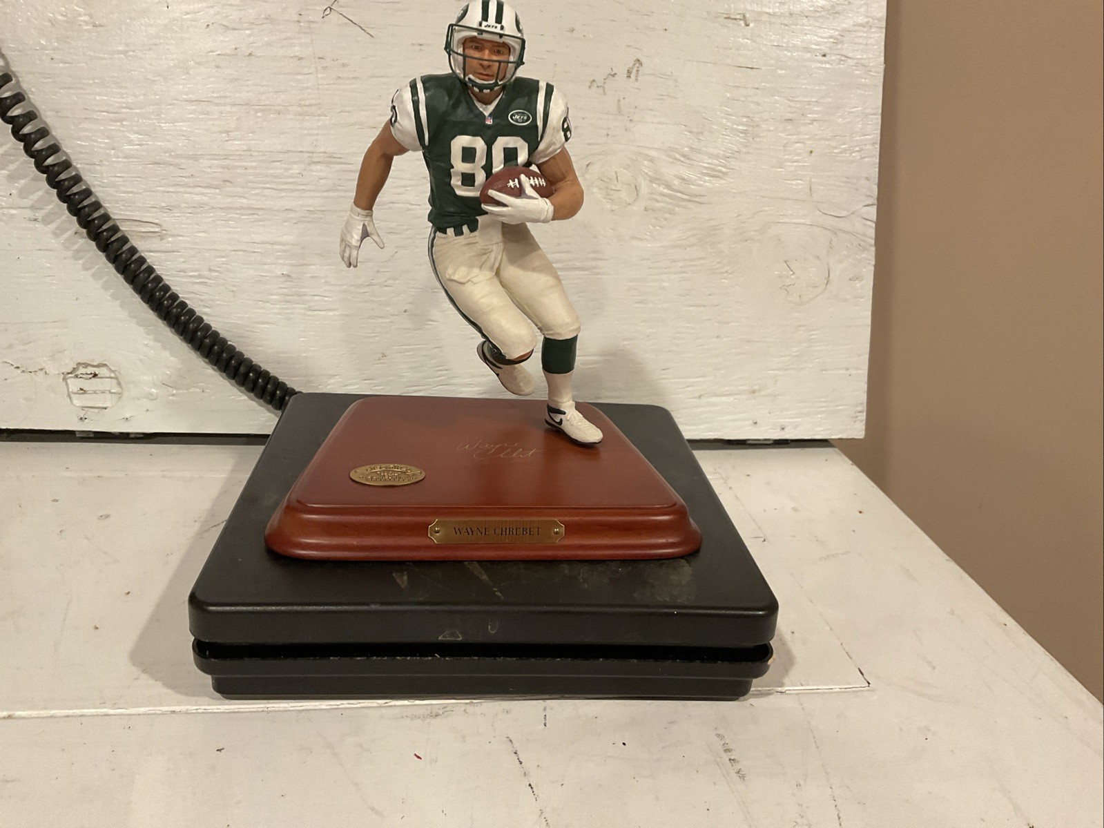 Danbury Mint Wayne Chrebet Figure New York Jets