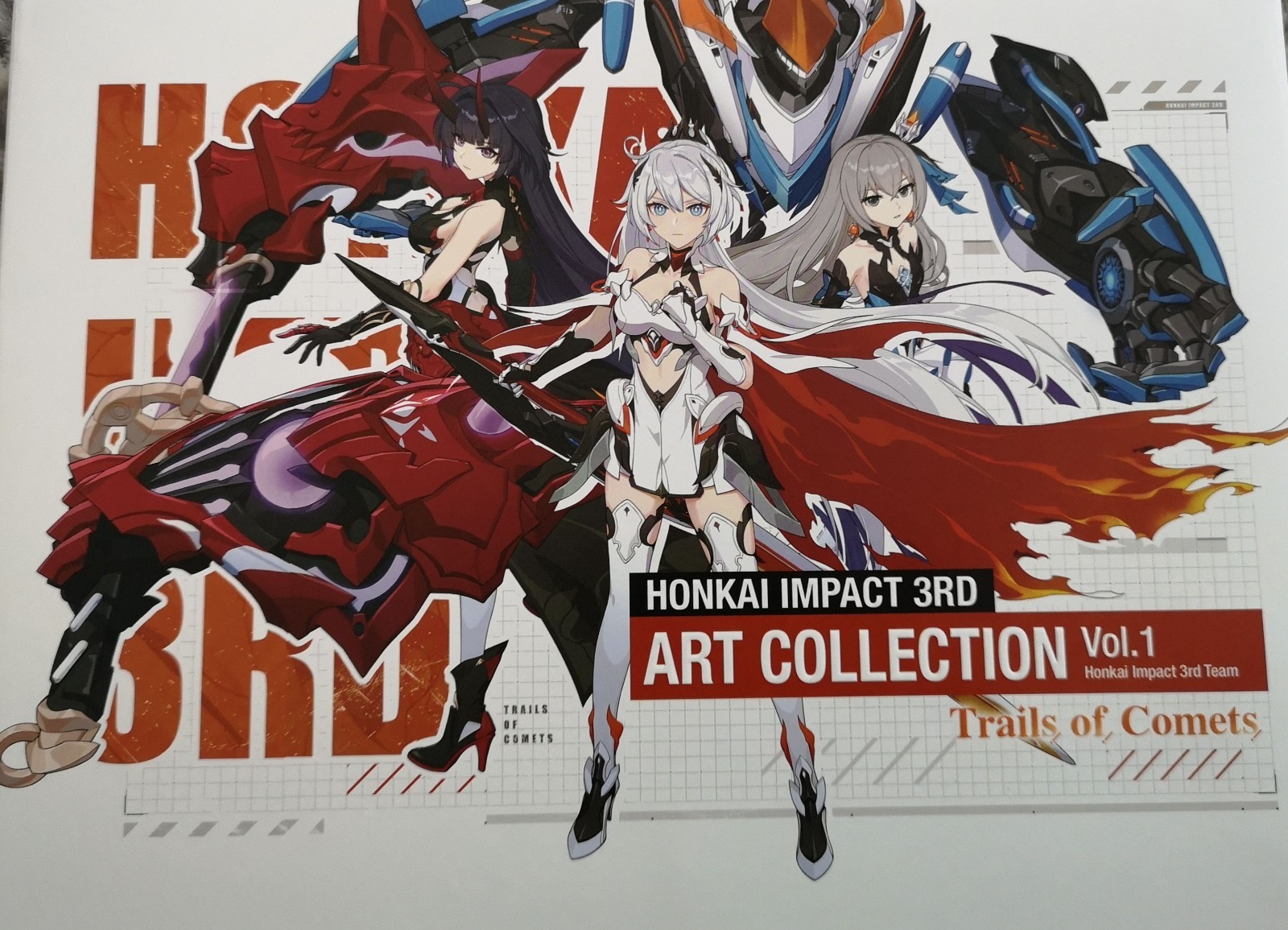 (RARE) Honkai Impact 3rd Original Art Collection Vol.1 - English edition 