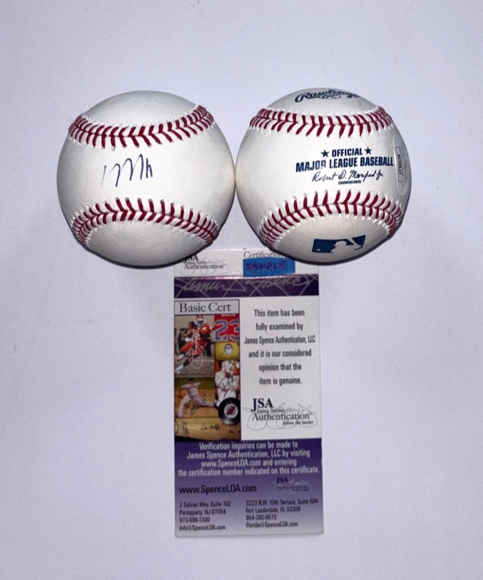 SENATOR MARCO RUBIO SIGNED MLB BASEBALL DONALD TRUMP SOS SECRETARY OF STATE JSA