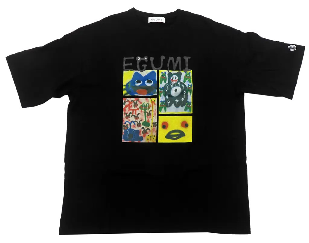 T-shirt Eguchi Takuya EGUMI SPRAY ART BIG TEE (T-shirt) Black L size \