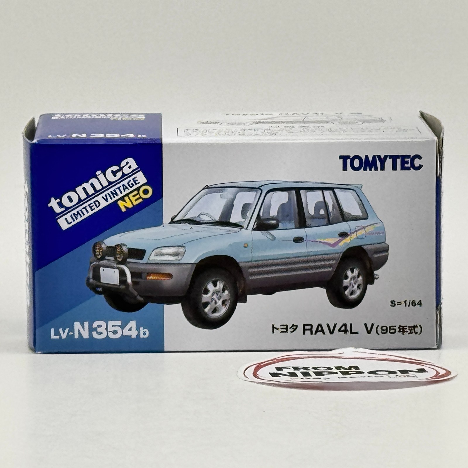 Tomytec Tomica Limited Vintage Neo LV-N354b Toyota RAV4L V 1995 1/64 Tomytec Tomica Limited Vintage Neo LV-N354b Toyota RAV4L V 1995 1/64