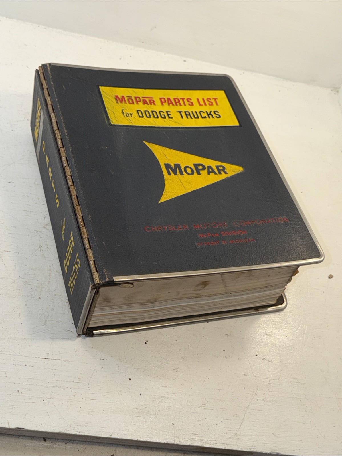 Original OEM 1960 Dodge Truck Mopar Dealership Parts & Illustrations Catalog