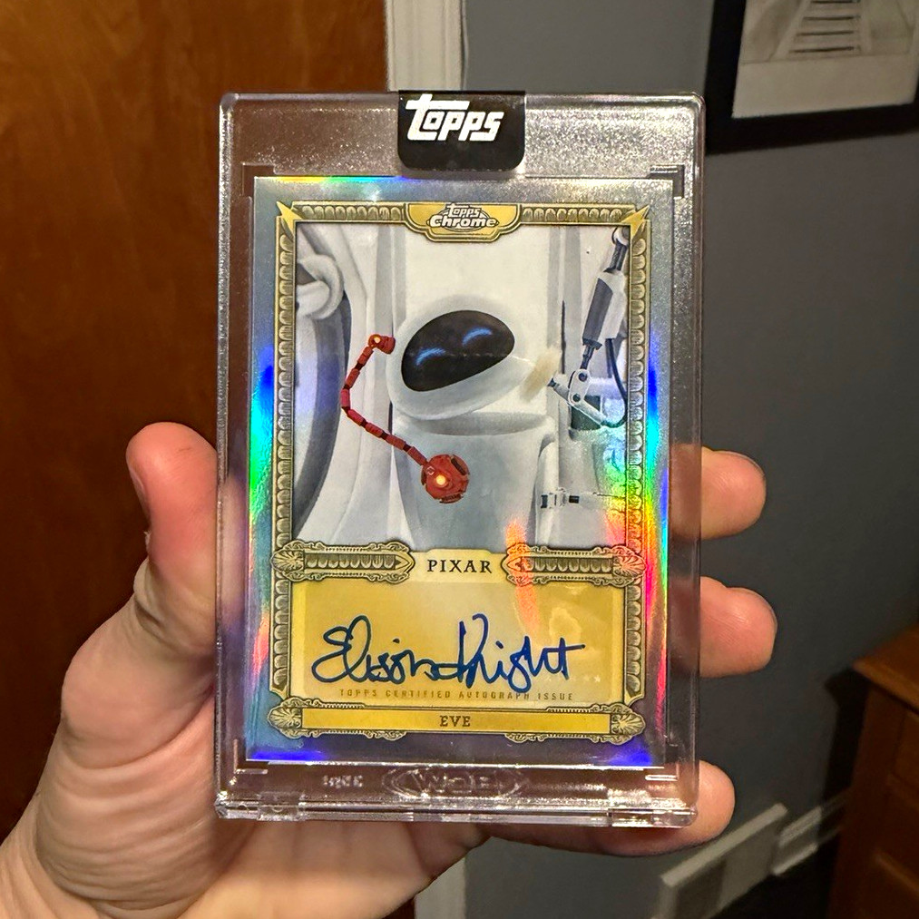 Topps 2026 Mint Disney Pixar Chrome Autograph CA-EK EVE Elissa Knight