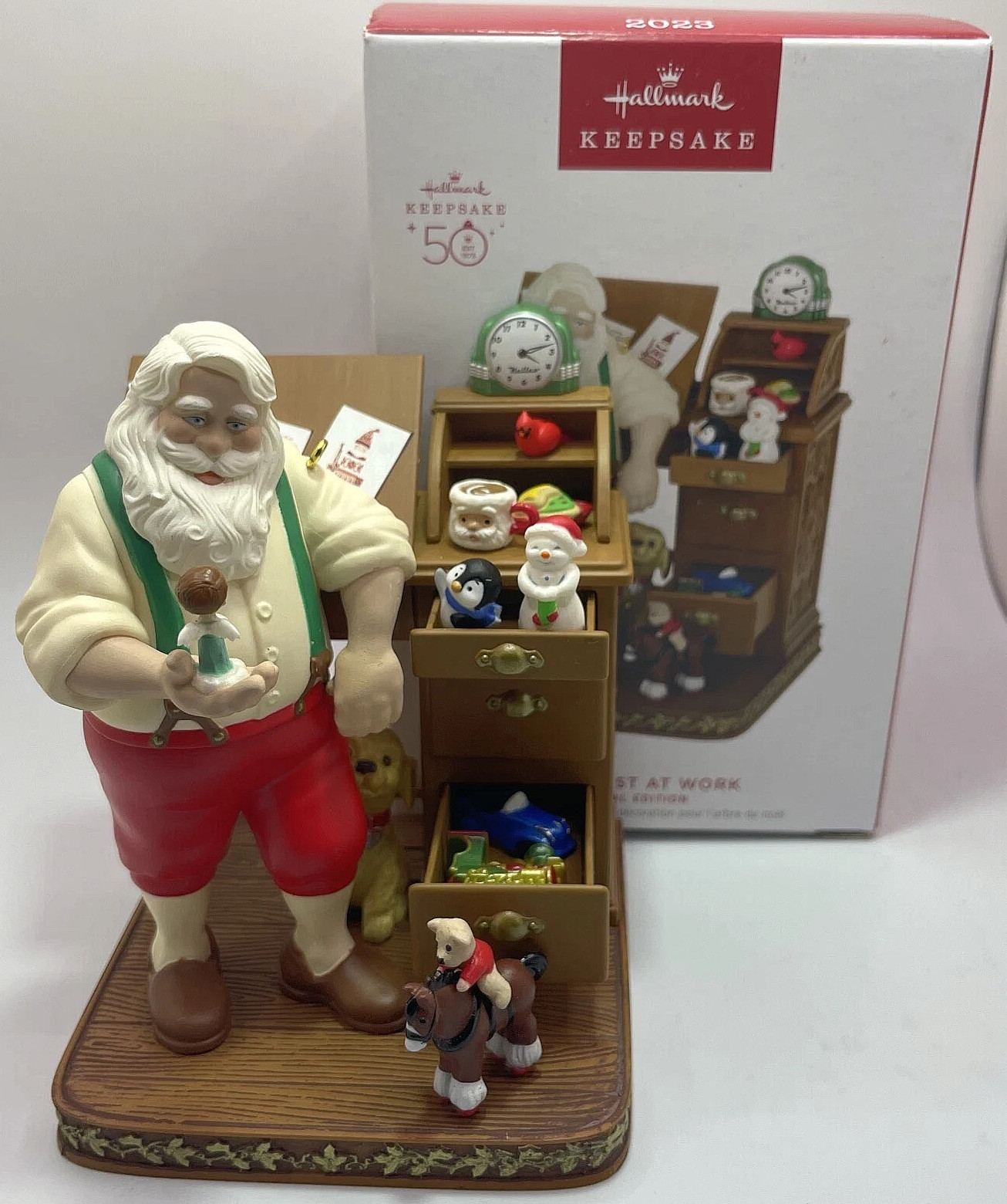 Hallmark Ornament 2023 THE ARTIST AT WORK 50th Anniversary Special Edition - NIB