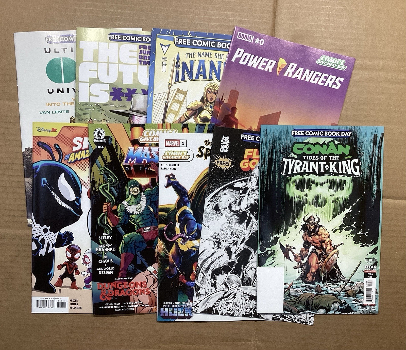 FCBD 2026 ~ 9 Different Free Comic Book Day / Comics Giveaway Day ~ Flash Gordon