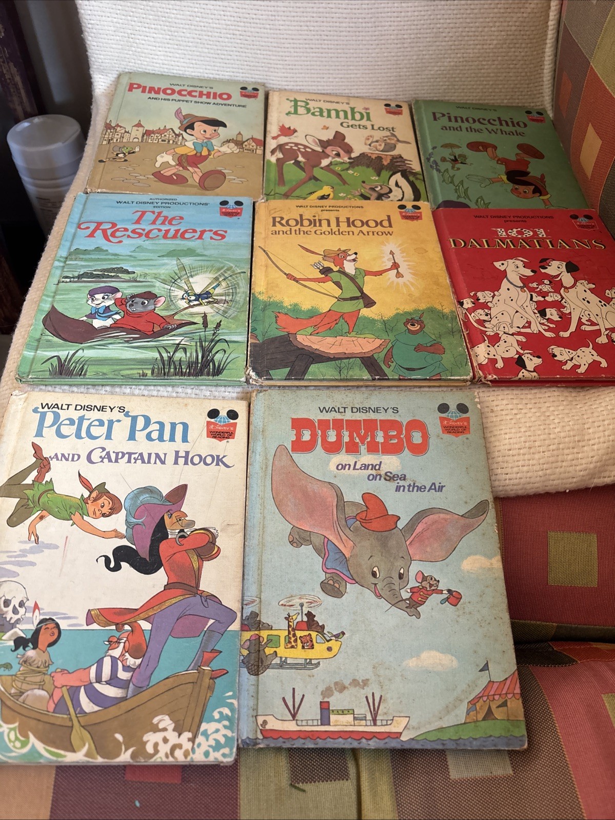 Lot Of 8 Vtg 1970’s Walt Disney Children’s Books Hardcover Good Condition Lot Of 8 Vtg 1970’s Walt Disney Children’s Books Hardcover Good Condition