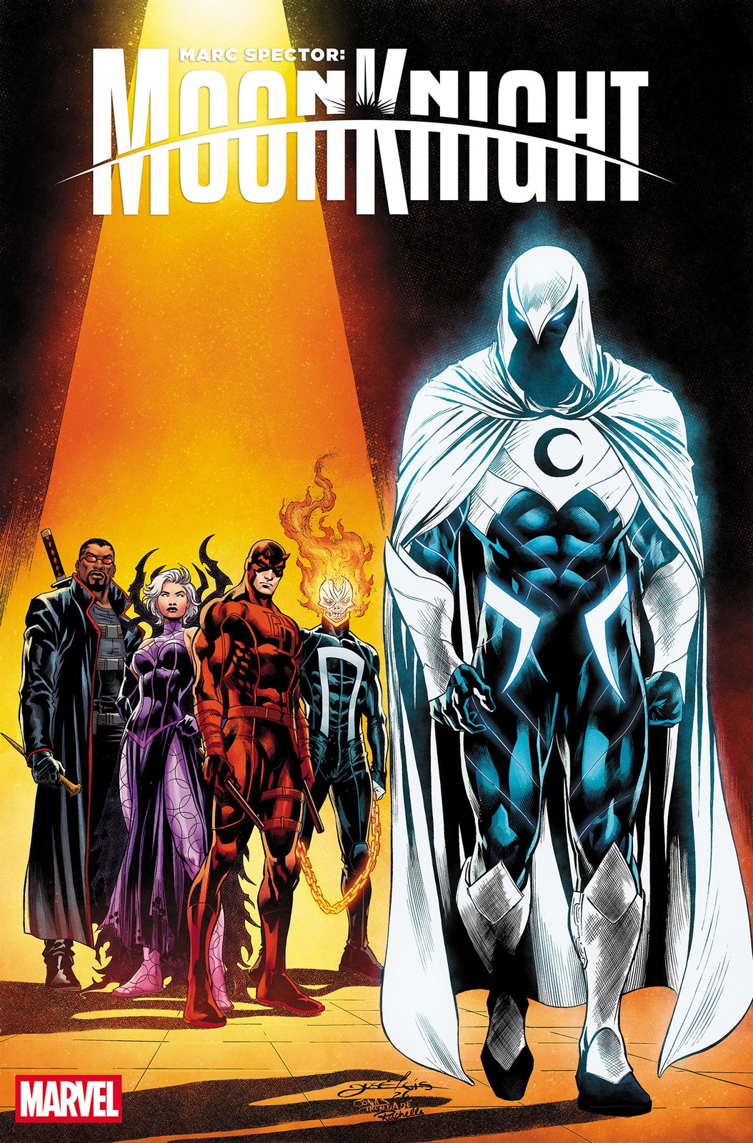 Marc Spector Moon Knight #9 CVR A Cover Variant 10/21/26 Marvel Comics