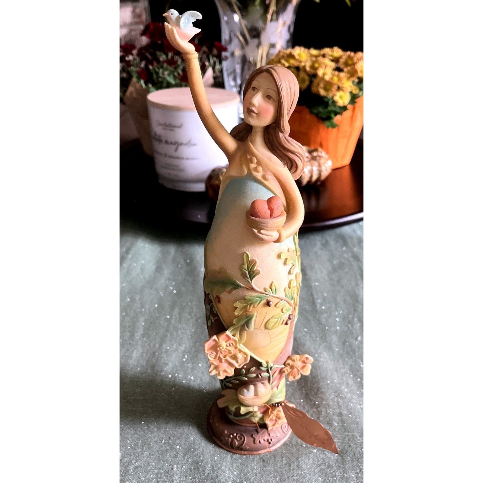 Enesco Blooming Wild Karen Hahn DAUGHTER 4001752 2004-Hard to Find Enesco Blooming Wild Karen Hahn DAUGHTER 4001752 2004-Hard to Find