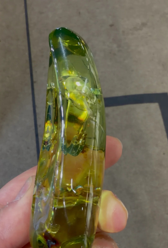 Super Rare Natural Green Amber – Lithuania