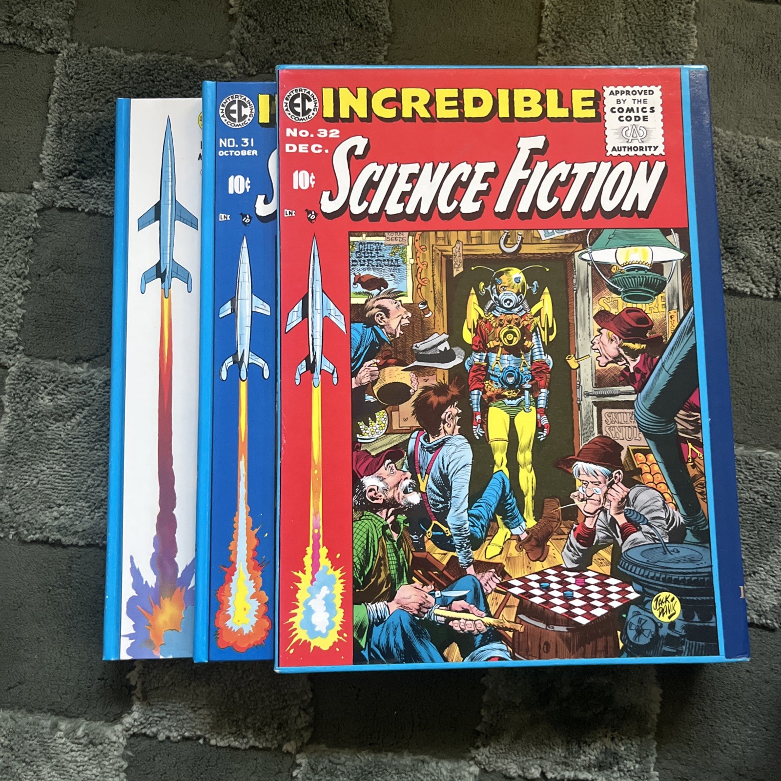 EC Library Russ Cochran WEIRD SCIENCE-FANTASY Complete with Slipcase Frazetta 