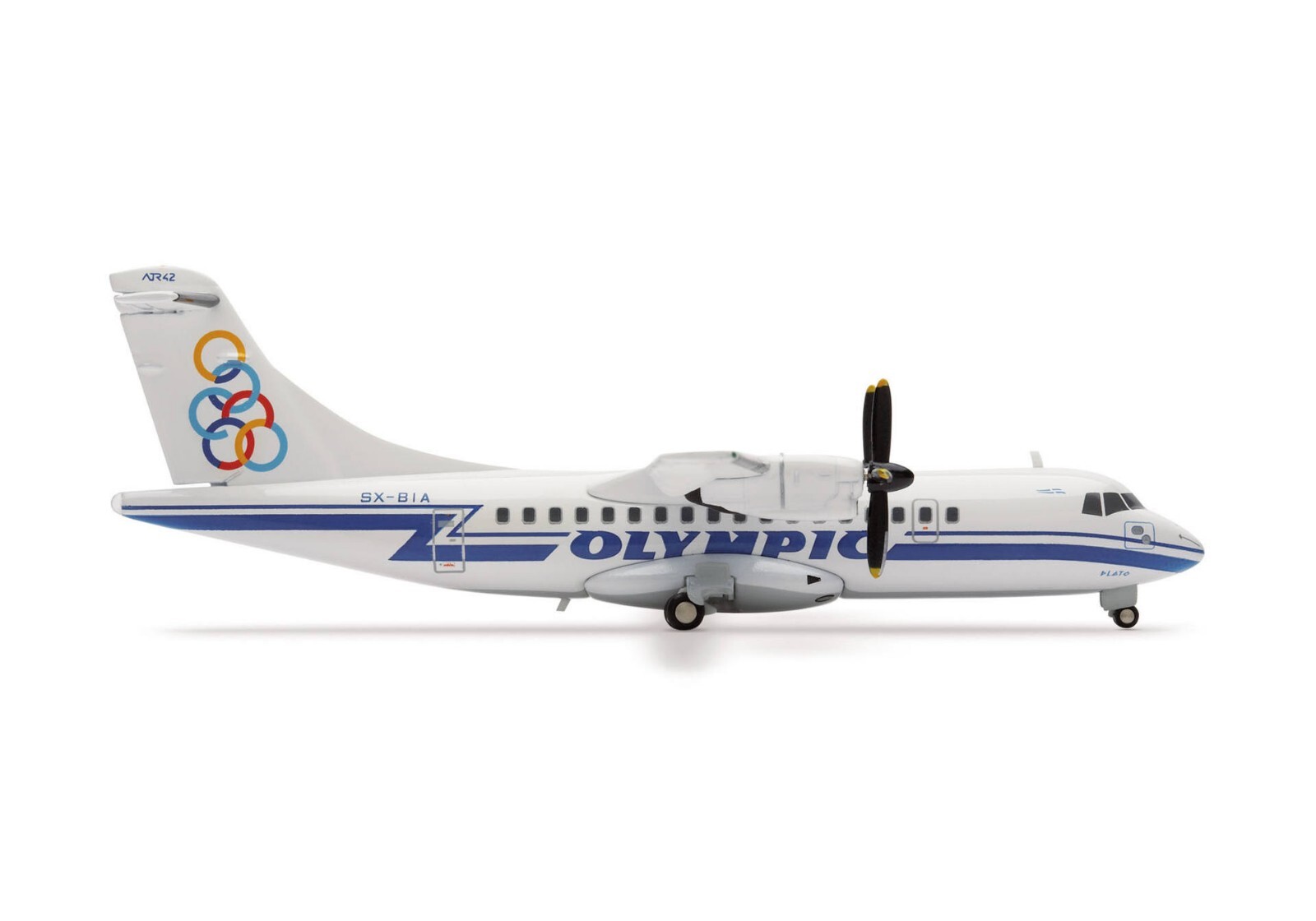 Herpa 552417 Olympic Airlines ATR-42-300 (made of metal) Herpa 552417 Olympic Airlines ATR-42-300 (made of metal)
