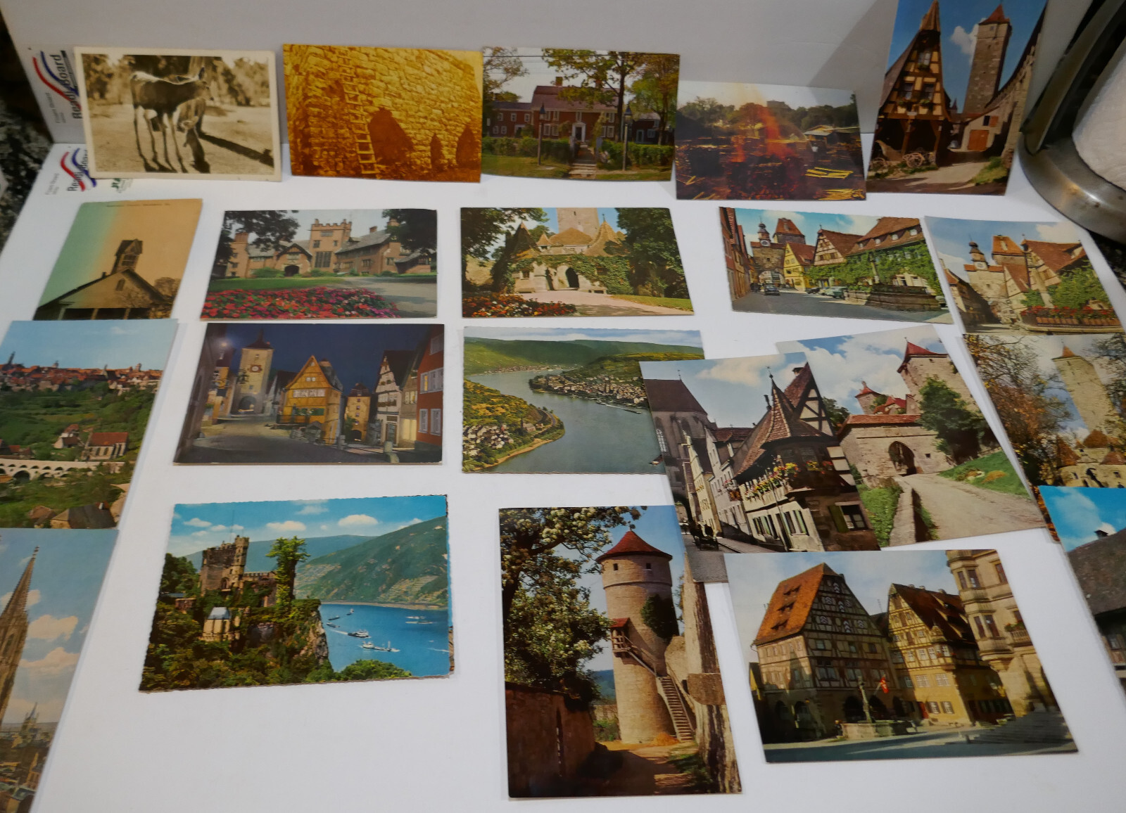 50+ 50\'s & 60\'s Color NON U.S. Tourist Destination Postcard set in good shape 50+ 50\'s & 60\'s Color NON U.S. Tourist Destination Postcard set in good shape