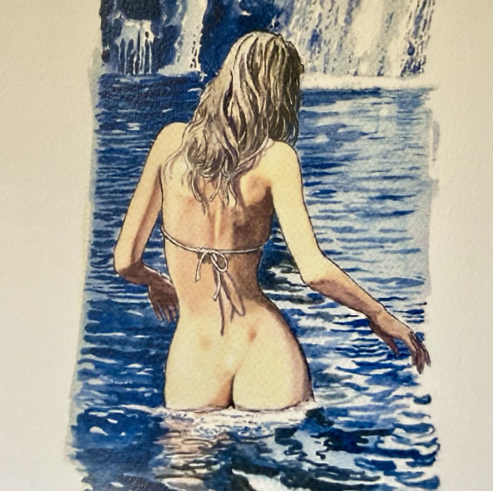 •Milo MANARA Diminutive Pencil-Signed Print• “Honey” —ITALIAN IMPORT— •Milo MANARA Diminutive Pencil-Signed Print• “Honey” —ITALIAN IMPORT—