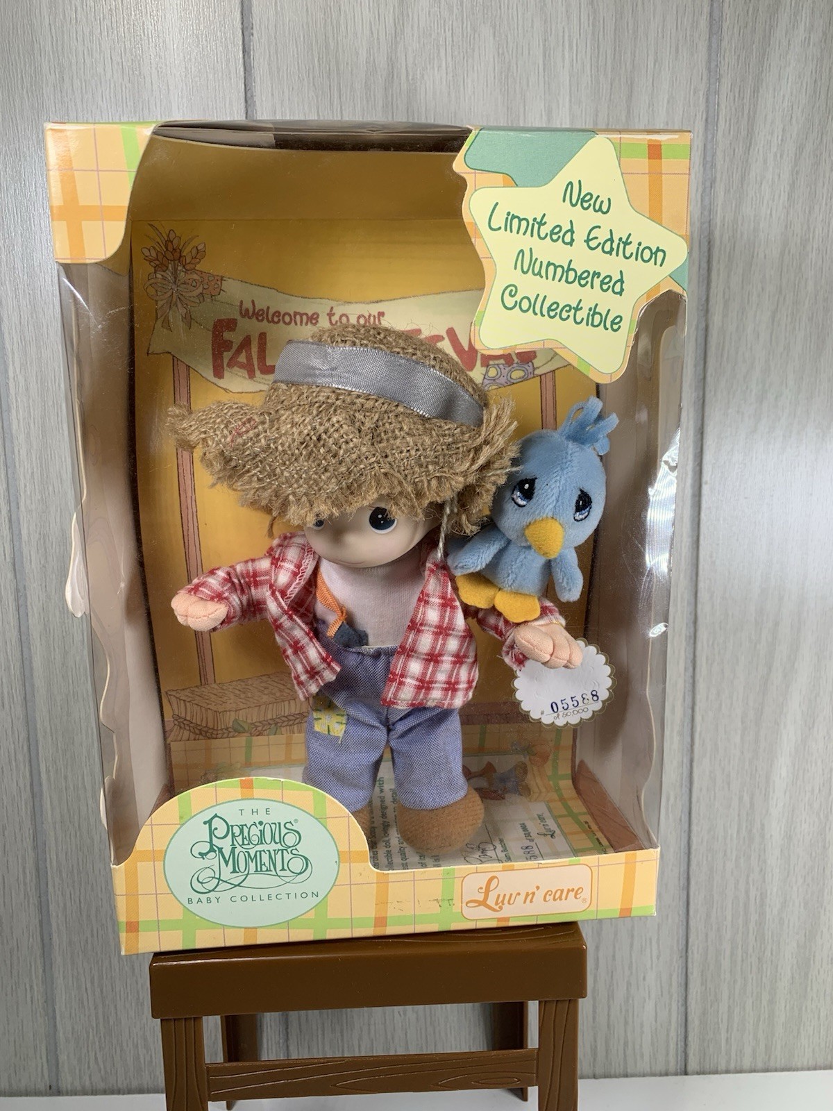 Vtg Precious Moments Baby Collection Limited Edition Fall Festival Luv N' Care