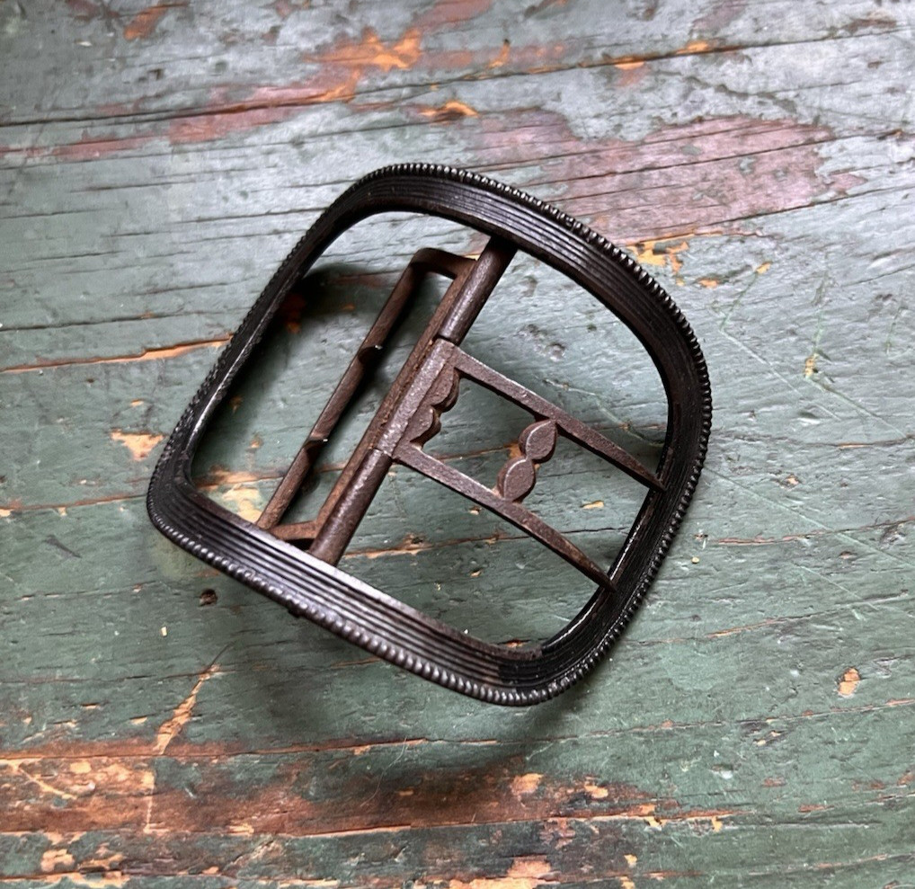 Antique Rev War Era 1700s Shoe Buckle 18th Century Shoe Buckle Antique Rev War Era 1700s Shoe Buckle 18th Century Shoe Buckle