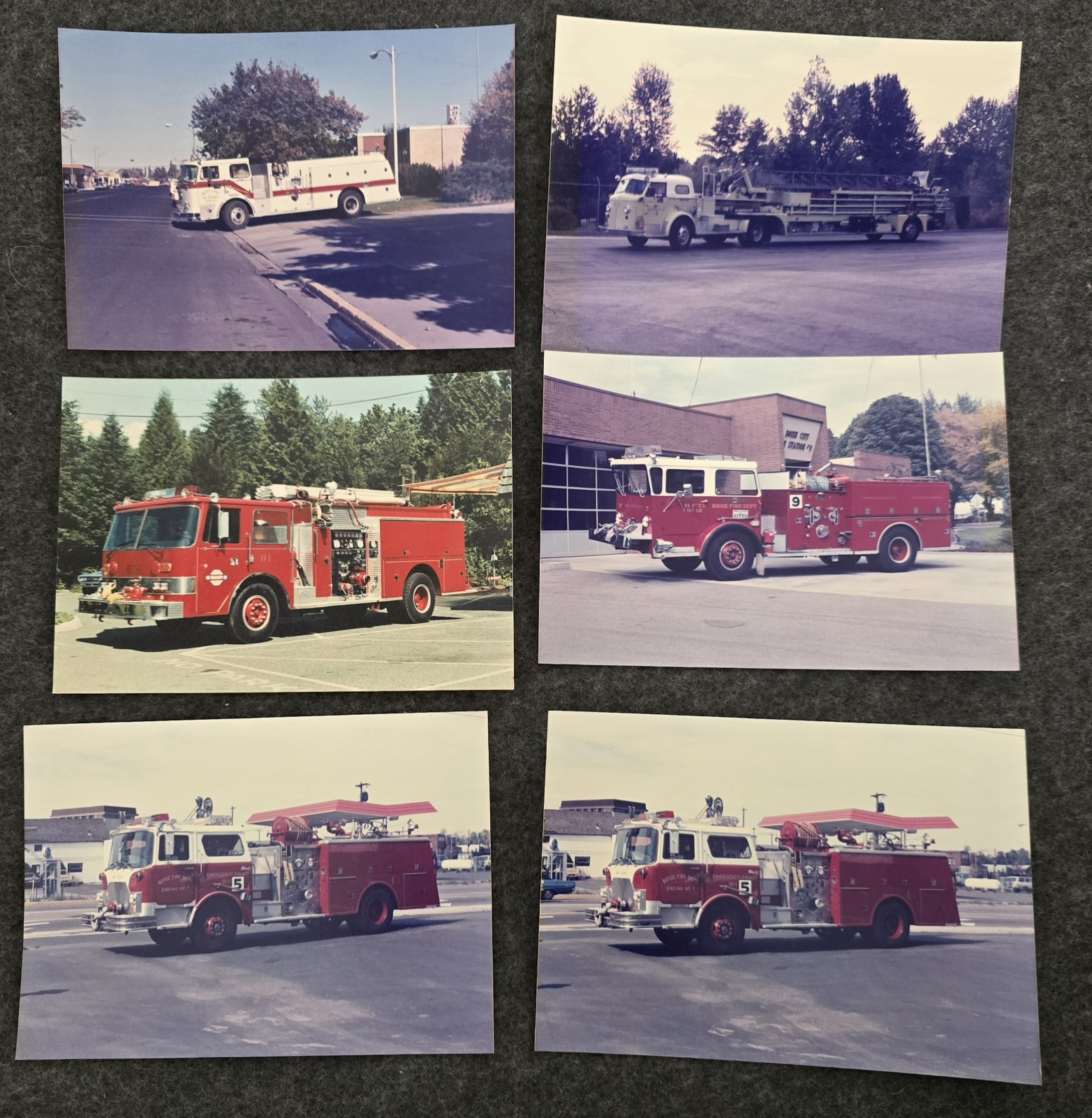 6 VTG Fire Truck Emergency Rescue Photos Boise, Moses Lake & More