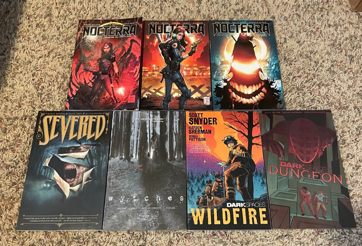 Nocterra TPB Lot-Severed-Dark Spaces-Wytches-Image Comics-IDW