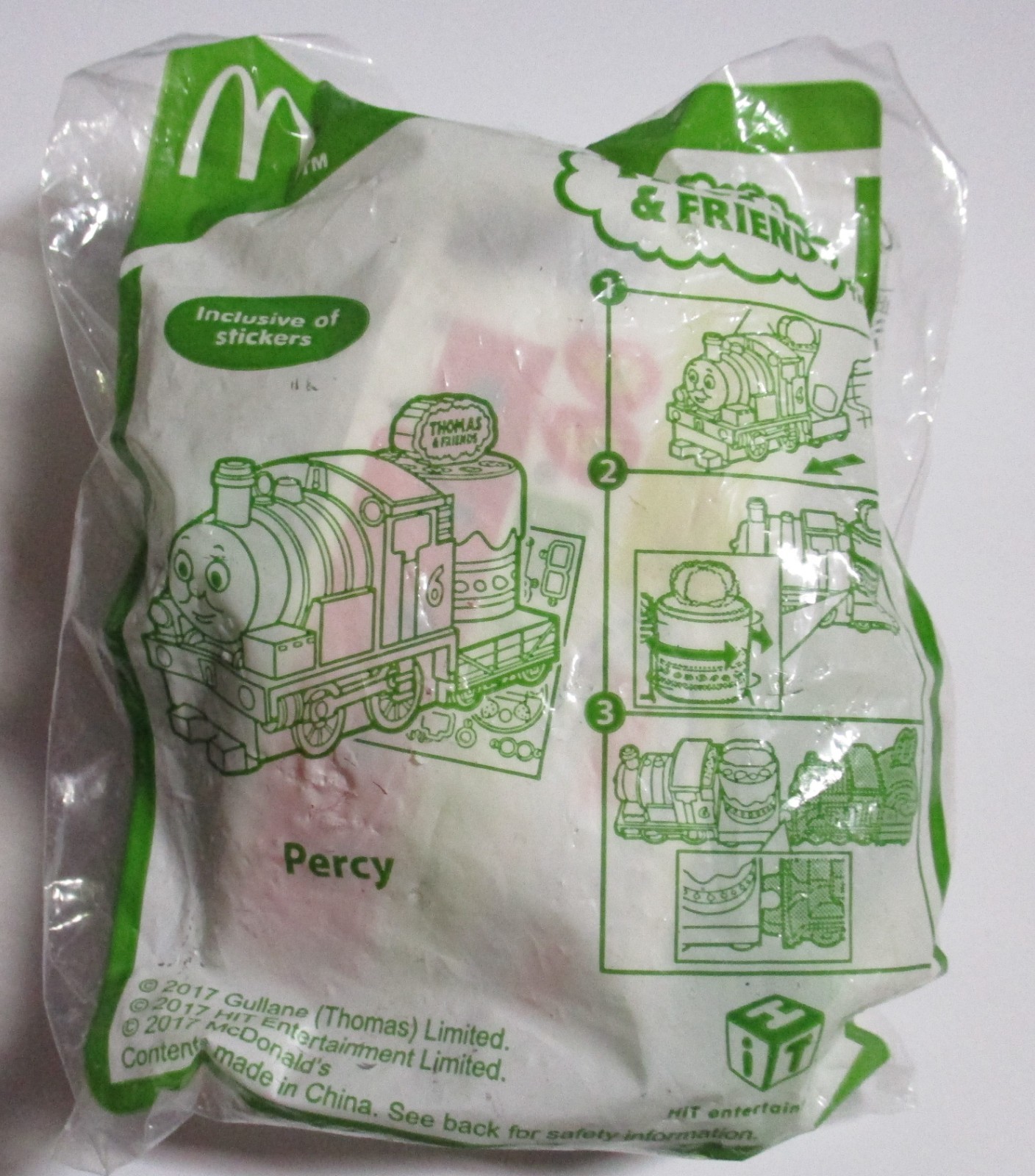 McDONALDS Thomas & Friends PERCY Toy Kids MINT 2017 Tank Engine Malaysia Sealed