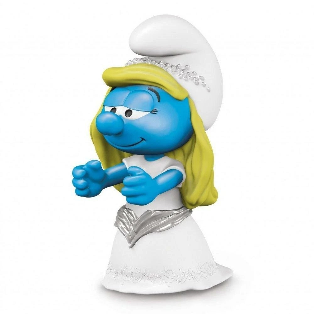 NEW 20799 Bride Smurf Schleich Smurfs Figurine Puffo Schtroumpf Schlümpf  toys