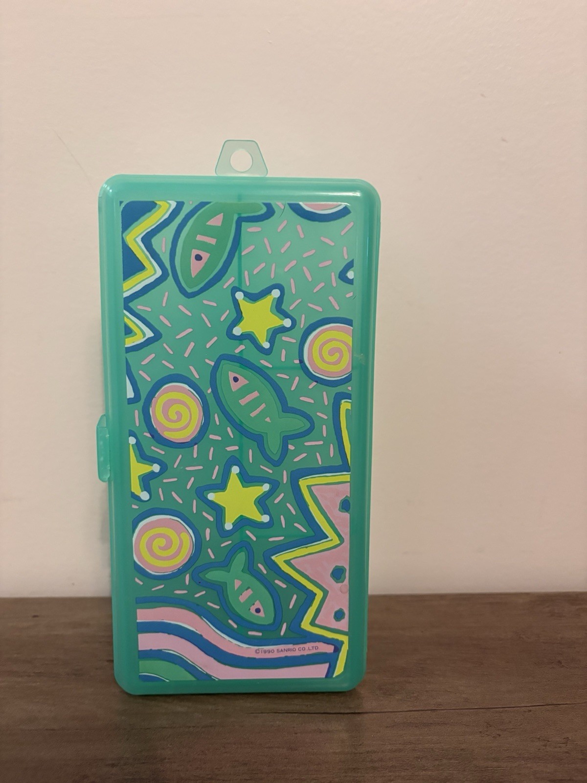 Vintage 1990 Sanrio Ballet Fish Jewelry Box With Tray HTF Rare