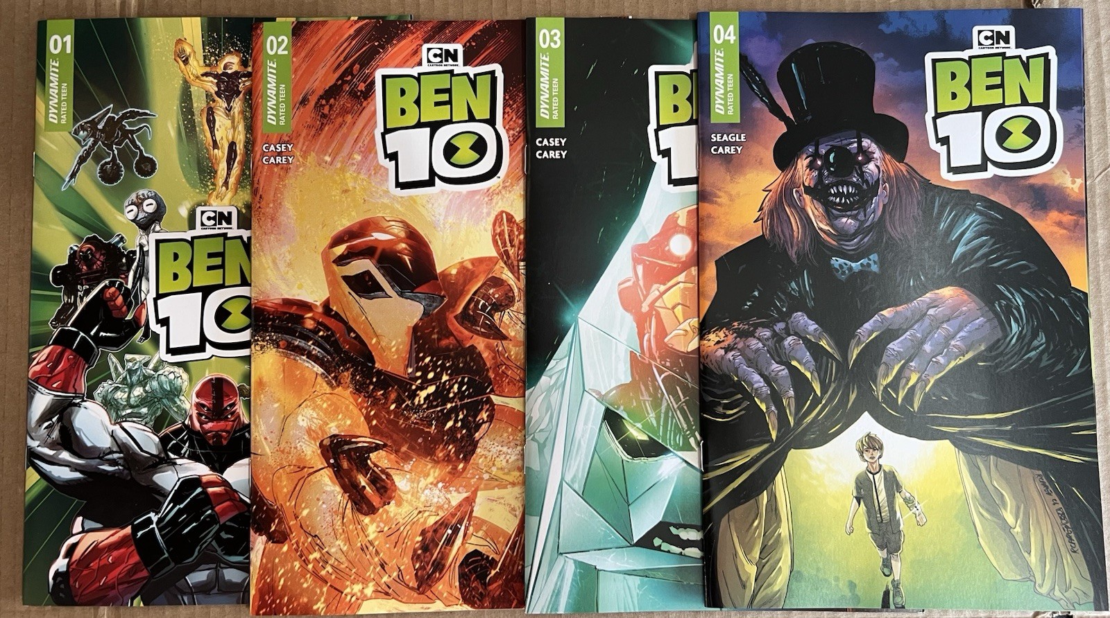 BEN 10 (2026) Issues #1-4 Comic Lot Dynamite 1st Print VF-NM Cover A 1 2 3 4 BEN 10 (2026) Issues #1-4 Comic Lot Dynamite 1st Print VF-NM Cover A 1 2 3 4