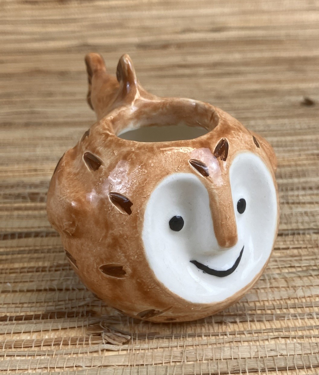Eric October Tiki Bob Blowfish Mini Tiki Mug 3.75\