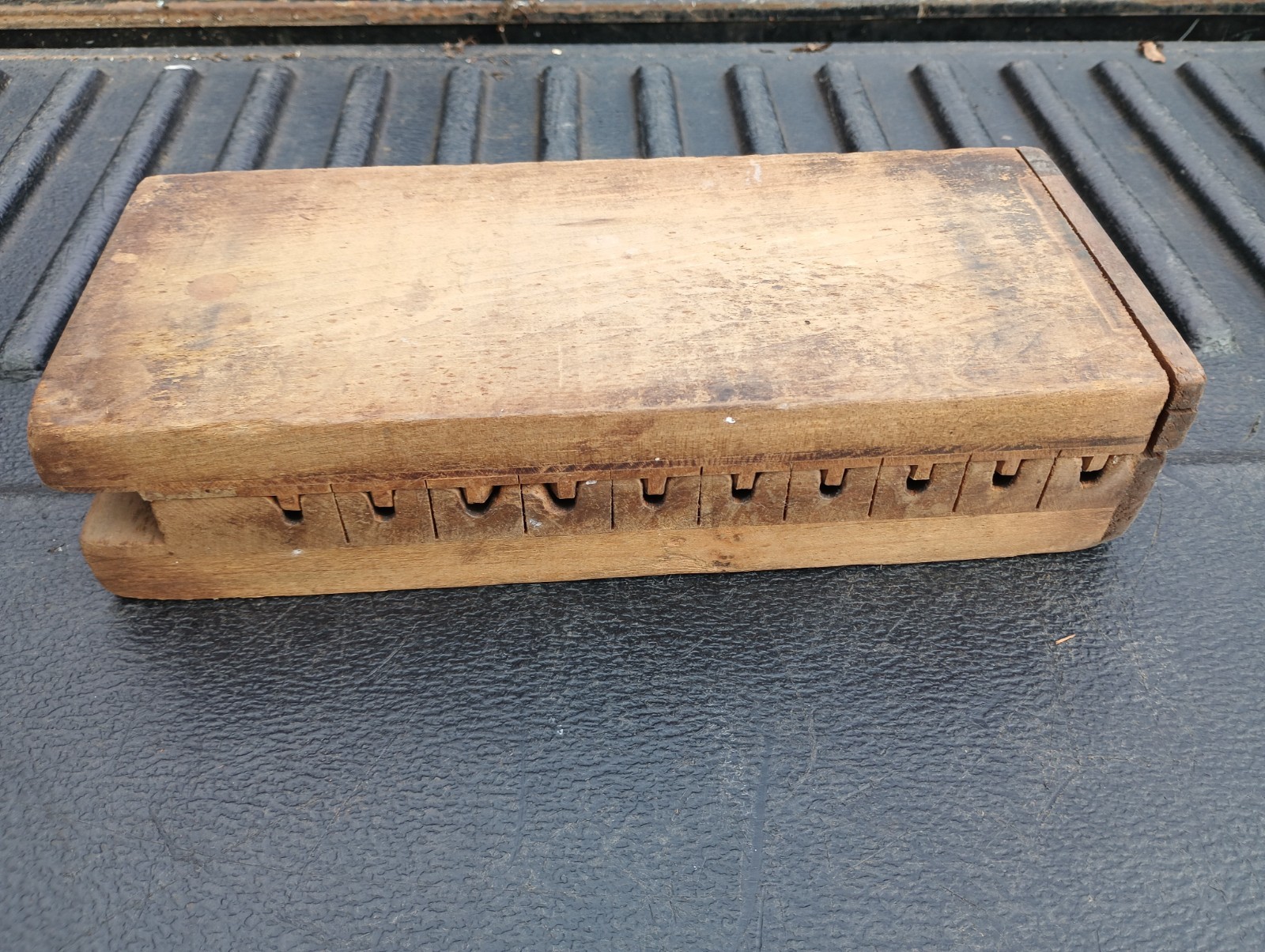 Antique Durex Wood Cigar Press Mold 10 Count Tobacciana Primitive Antique Durex Wood Cigar Press Mold 10 Count Tobacciana Primitive