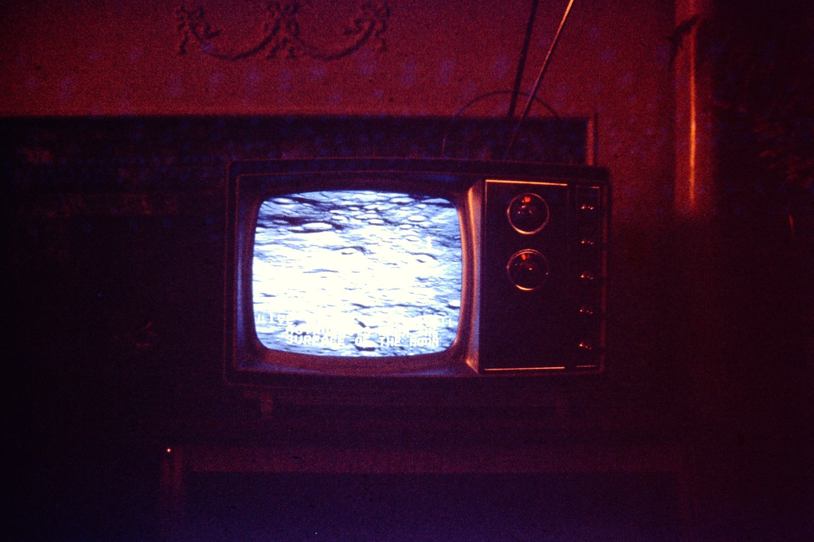 1969 Home Interior TV Television Set  Slide CQ-K