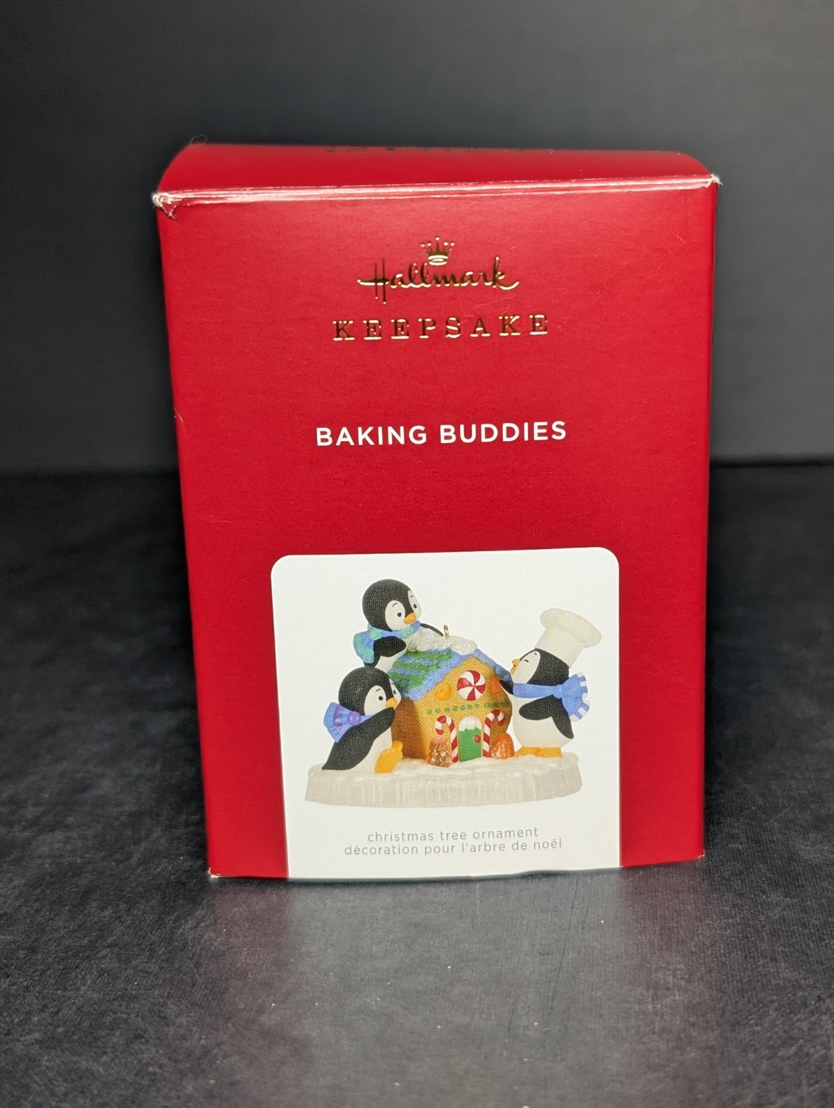 Hallmark Keepsake Christmas Ornament 2021, Baking Buddies Penguins (1899QGO1665) Hallmark Keepsake Christmas Ornament 2021, Baking Buddies Penguins (1899QGO1665)