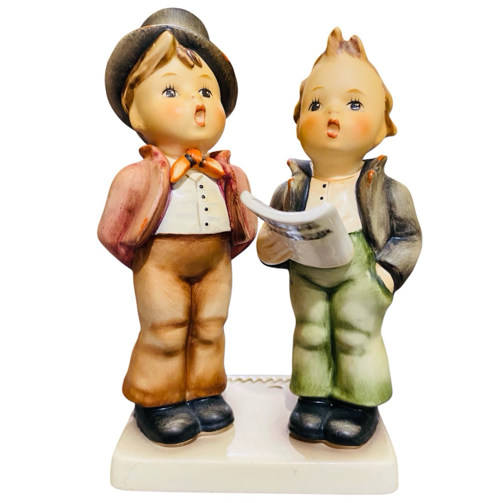 Goebel Hummel Figurine “Duet” HUM 130 TMK6 Goebel Hummel Figurine “Duet” HUM 130 TMK6