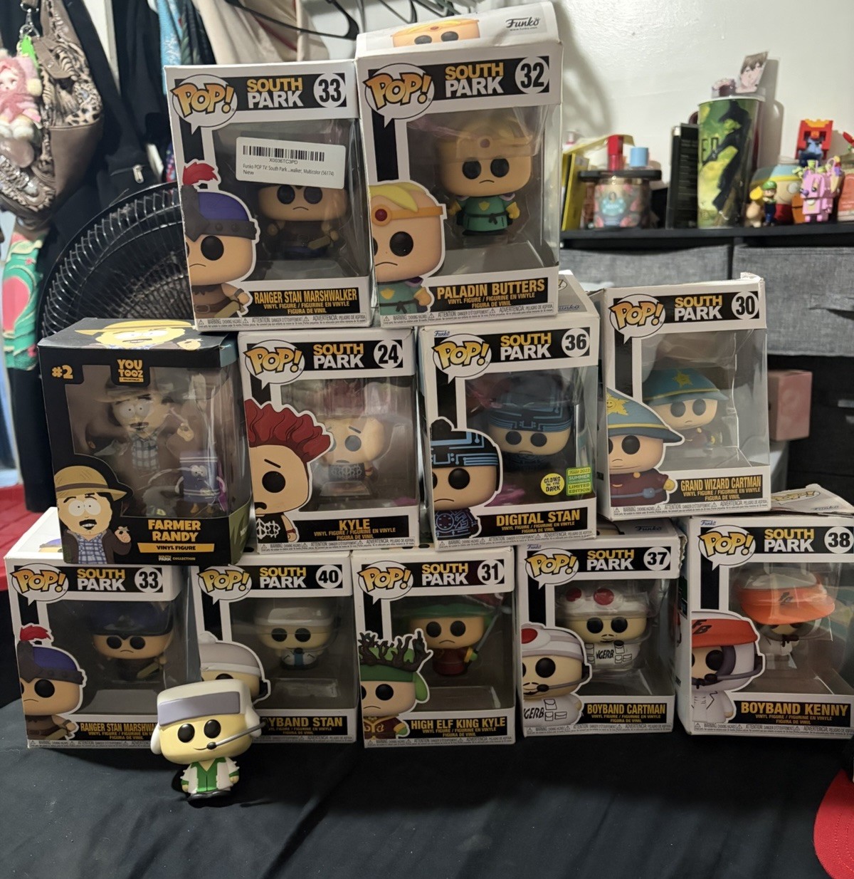 Funko Pop South Park Vinyl Figures Mixed Lot 11 Pack Boxed (Opened)