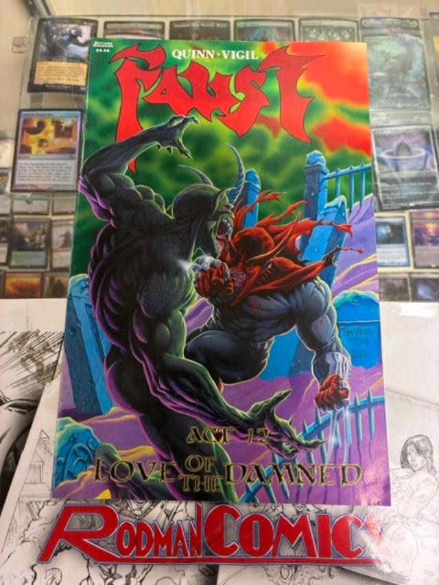 FAUST Act 12 Love of the Damned Rebel Comics Mature Horror NM