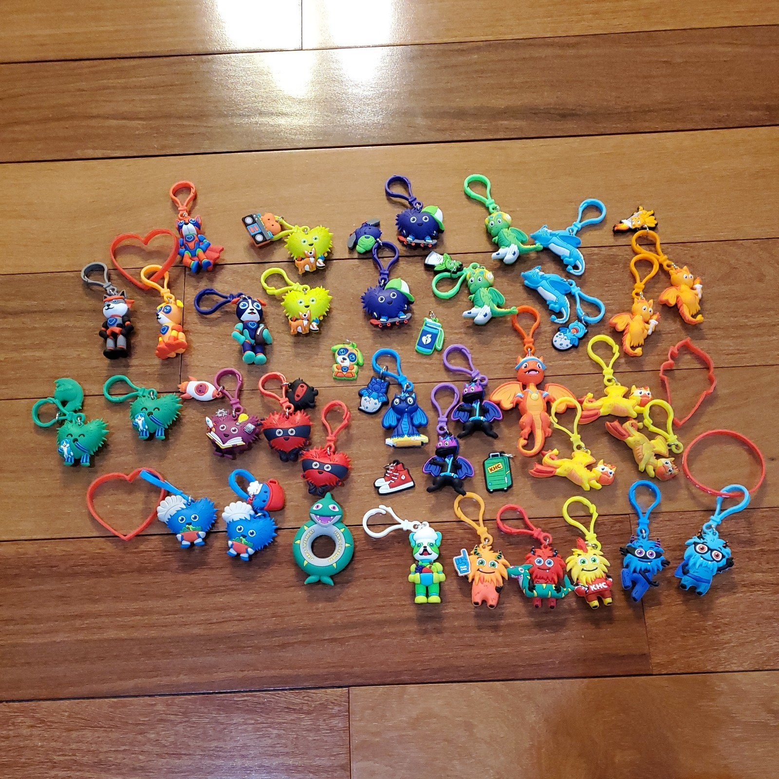Lot of American Heart Association Kids Heart Challenge Keychains Collectable Lot of American Heart Association Kids Heart Challenge Keychains Collectable