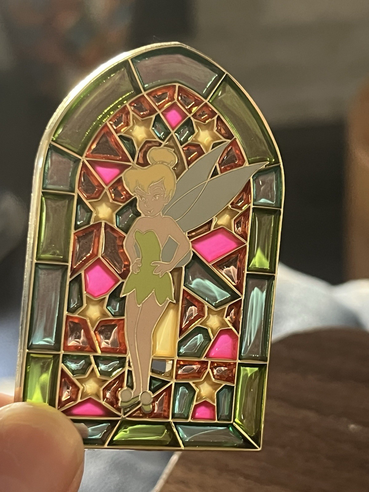 DS - Disney Shopping Tinker Bell Stained Glass LE 250 Rare Pin NEW DS - Disney Shopping Tinker Bell Stained Glass LE 250 Rare Pin NEW
