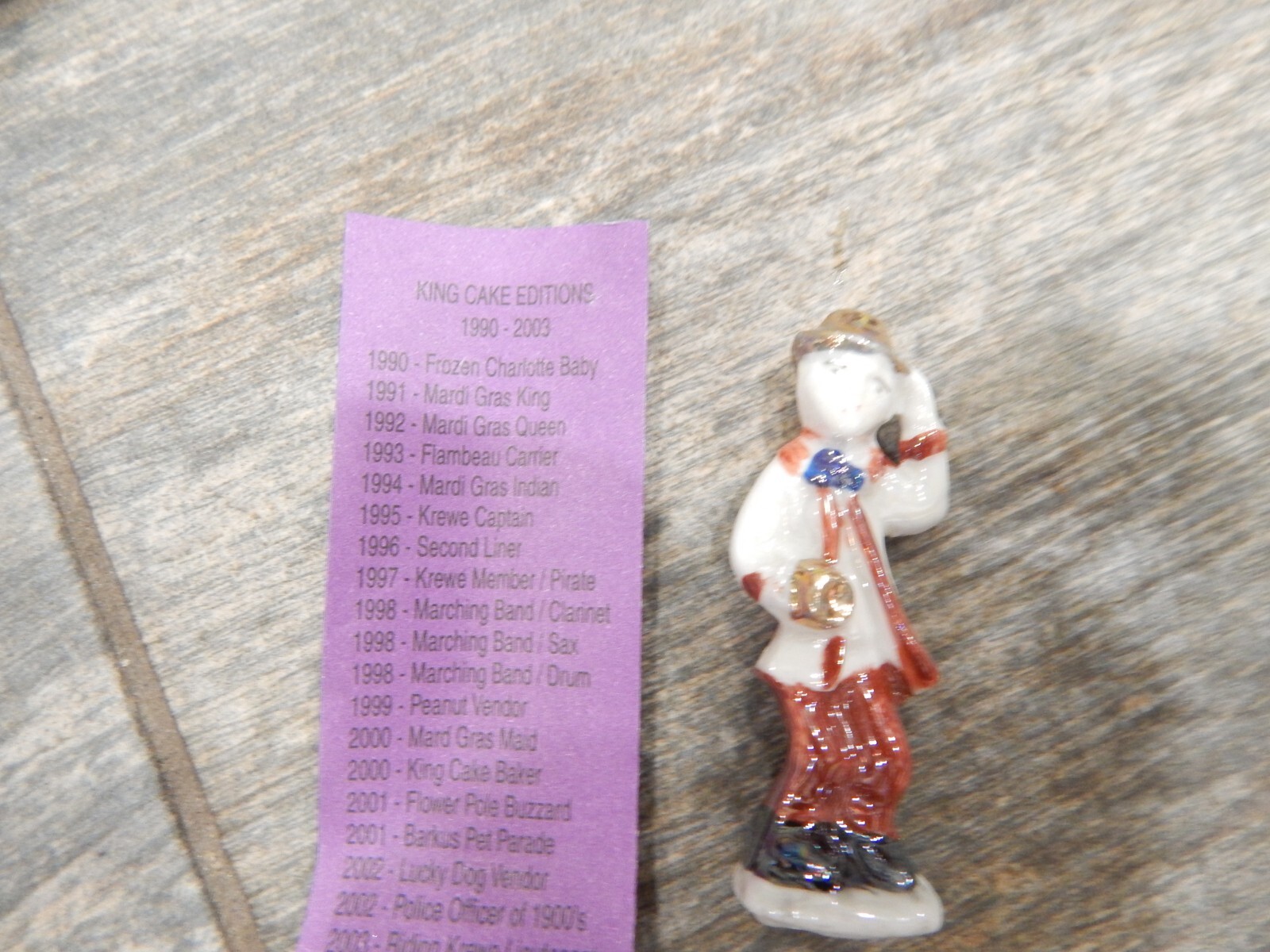 NEW Haydel\'s Artist Proof King Cake Doll 2012 Red Beans & Rice-ly Yours NOLA NEW Haydel\'s Artist Proof King Cake Doll 2012 Red Beans & Rice-ly Yours NOLA