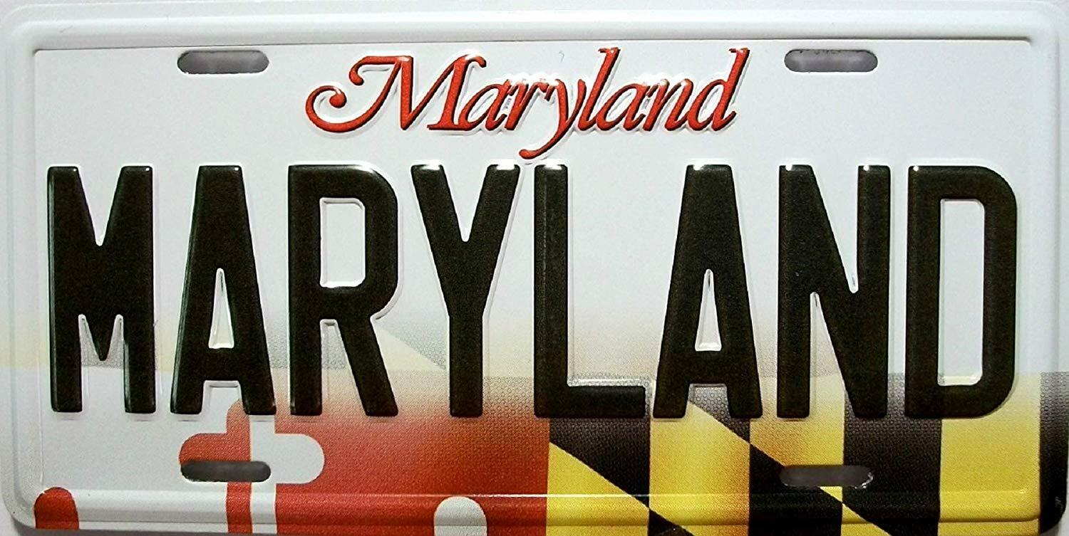 Maryland State License Plate Novelty Fridge Magnet Maryland State License Plate Novelty Fridge Magnet