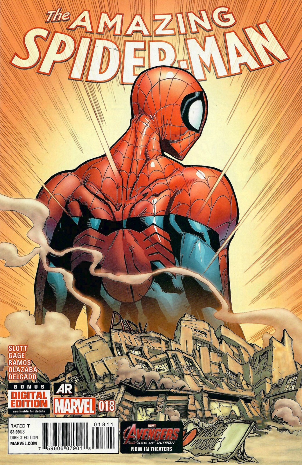 COMIC BOOK MARVEL THE AMAZING SPIDER-MAN #018 COMIC BOOK MARVEL THE AMAZING SPIDER-MAN #018