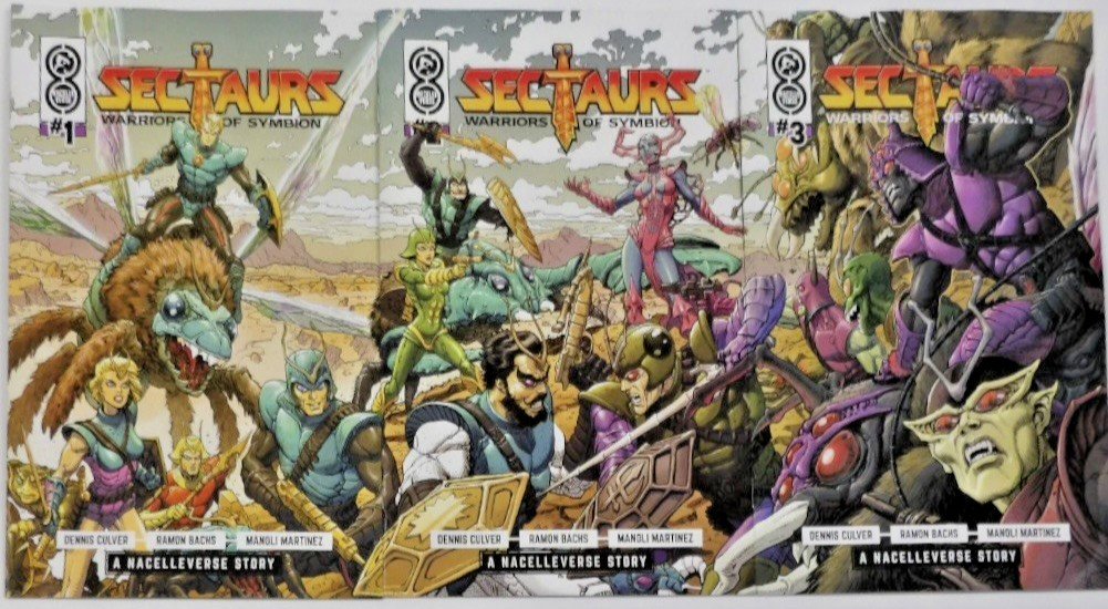 Sectaurs (2024) #1, 2, 3 NM 1-3 connecting cover A set complete Oni Comics