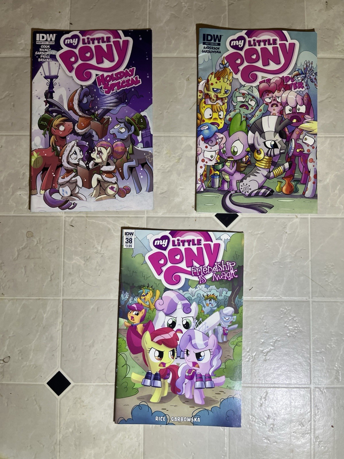 My Little Pony Friends Forever #21 #38 Holiday Special Lot Of 3 IDW