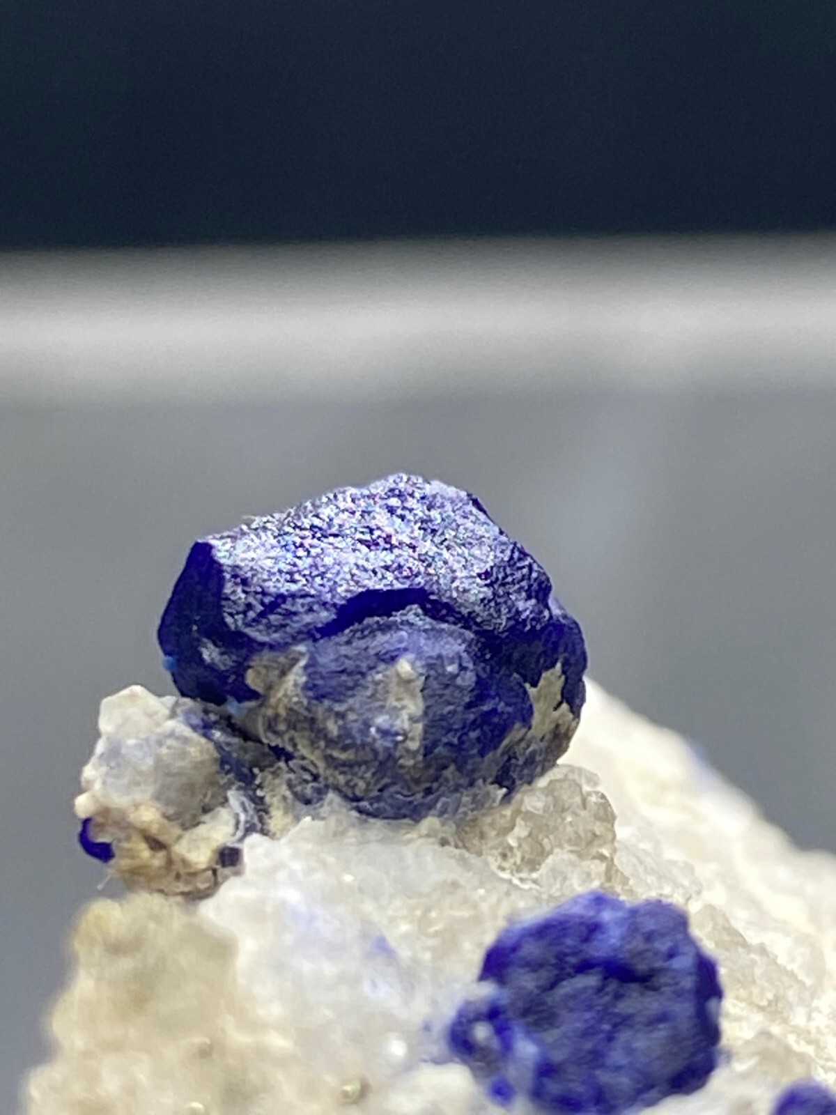 117G  Natural Top Well Terminated Top Lazurite Crystals From  Afghanistan