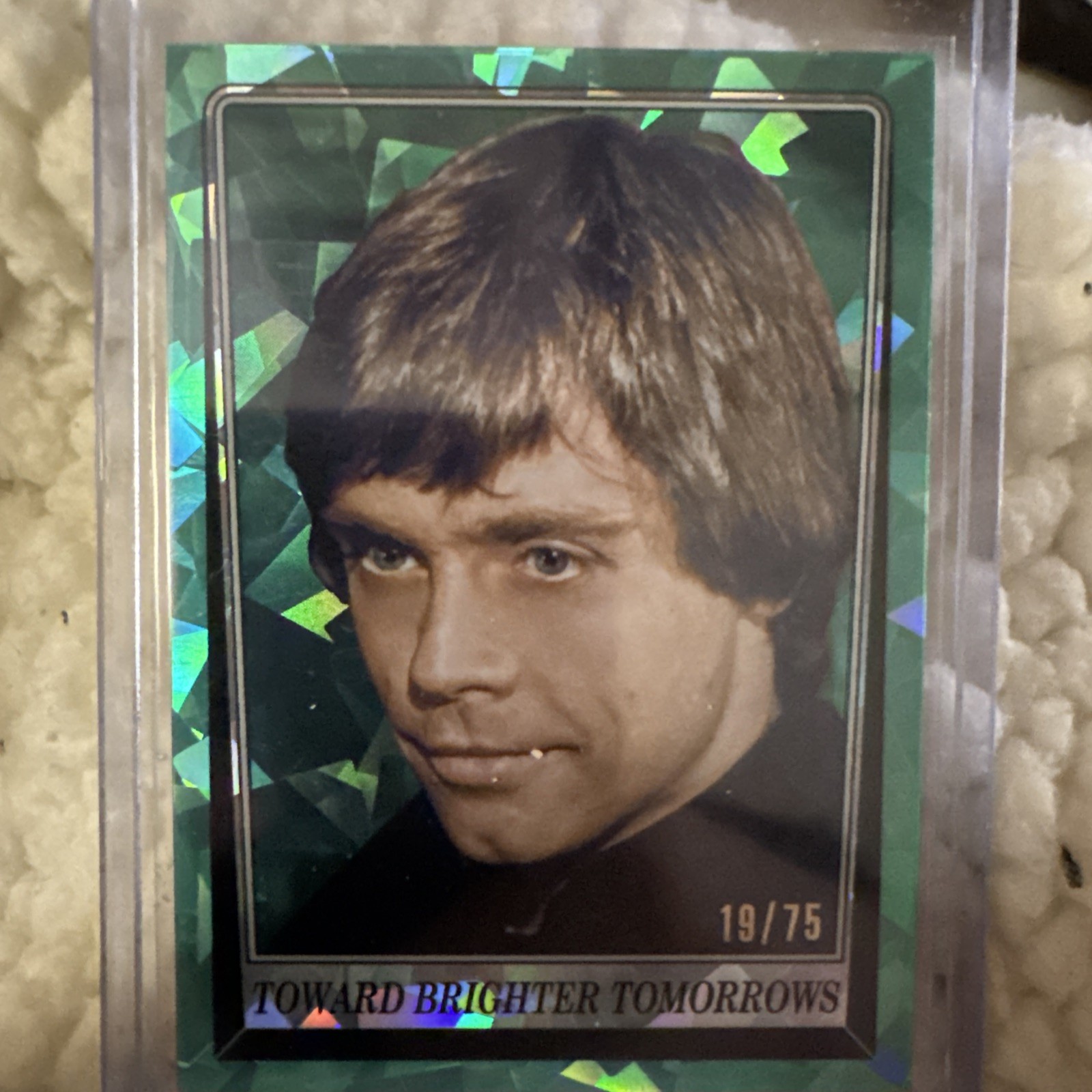 2023 Topps Star Wars ROTJ Sapphire Toward Brighter Tomorrows Green /60 #130 2023 Topps Star Wars ROTJ Sapphire Toward Brighter Tomorrows Green /60 #130