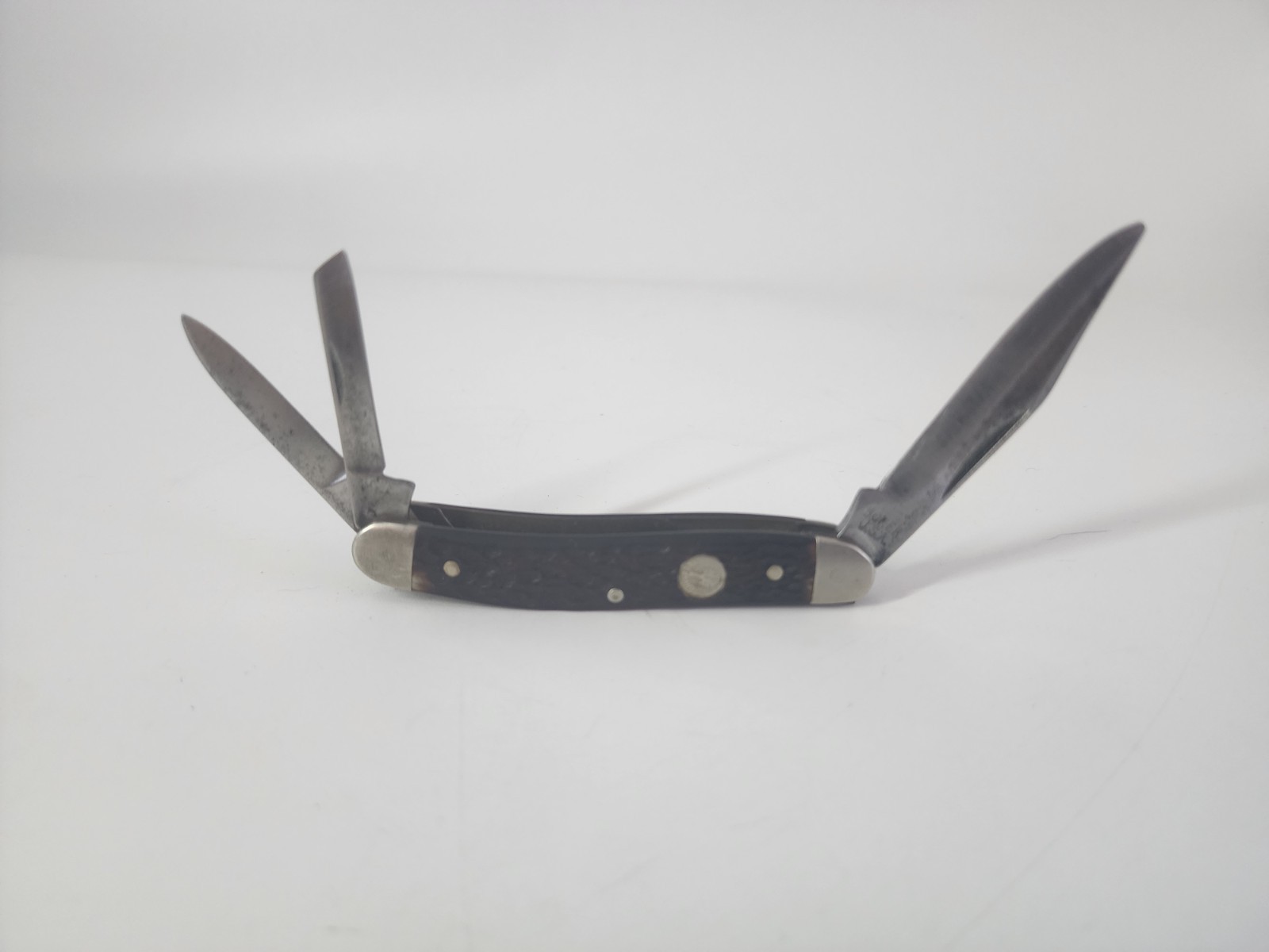 Vtg 70s Boker Tree Brand USA 8313 Stockman 3 Blade Folding Pocket Knife Rare Vtg 70s Boker Tree Brand USA 8313 Stockman 3 Blade Folding Pocket Knife Rare