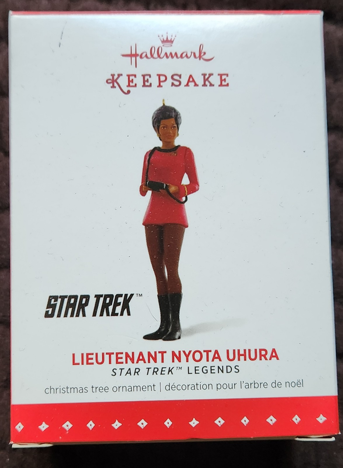 STAR TREK Legends Lieutenant Nyota Uhura Hallmark Keepsake Ornament 2015